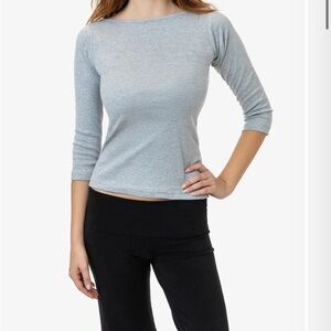 NWOT Los Angeles Apparel baby tee